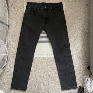 FADED BLACK LEVI 502 PANTS 
SIZE 32X32